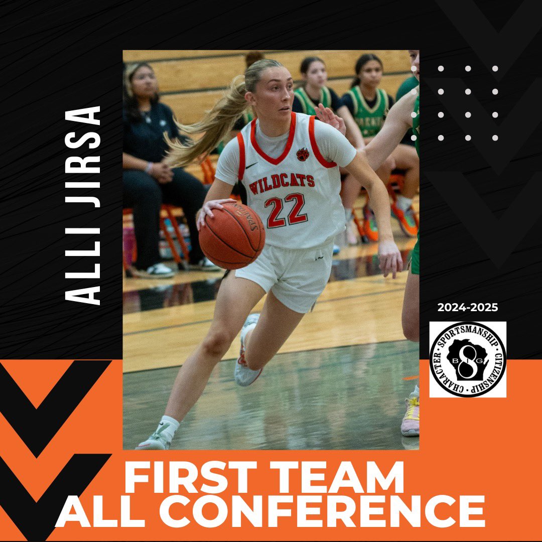 Congrats to <a href="/allijirsa/">alli jirsa</a> for earning Big 8 First Team All Conference!