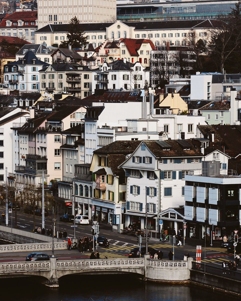 Invierno en Zurich, Suiza. 🇨🇭