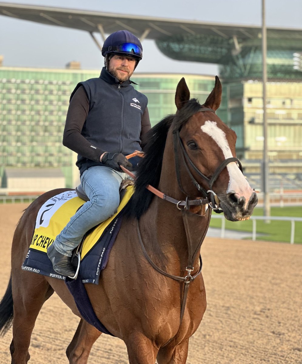 Michael Adolphson (@adolphsonracing) on Twitter photo FACTEUR CHEVAL really took the eye this morning. He has such an intelligent way about him. Appears to have exited his 7th in <a href="/TheSaudiCup/">The Saudi Cup</a> really well. Full steam ahead to a G1 $5m Dubai Turf defence <a href="/RacingDubai/">Dubai Racing Club</a> on April 5. #DWC25 FACTEUR CHEVAL really took the eye this morning. He has such an intelligent way about him. Appears to have exited his 7th in <a href="/TheSaudiCup/">The Saudi Cup</a> really well. Full steam ahead to a G1 $5m Dubai Turf defence <a href="/RacingDubai/">Dubai Racing Club</a> on April 5. #DWC25