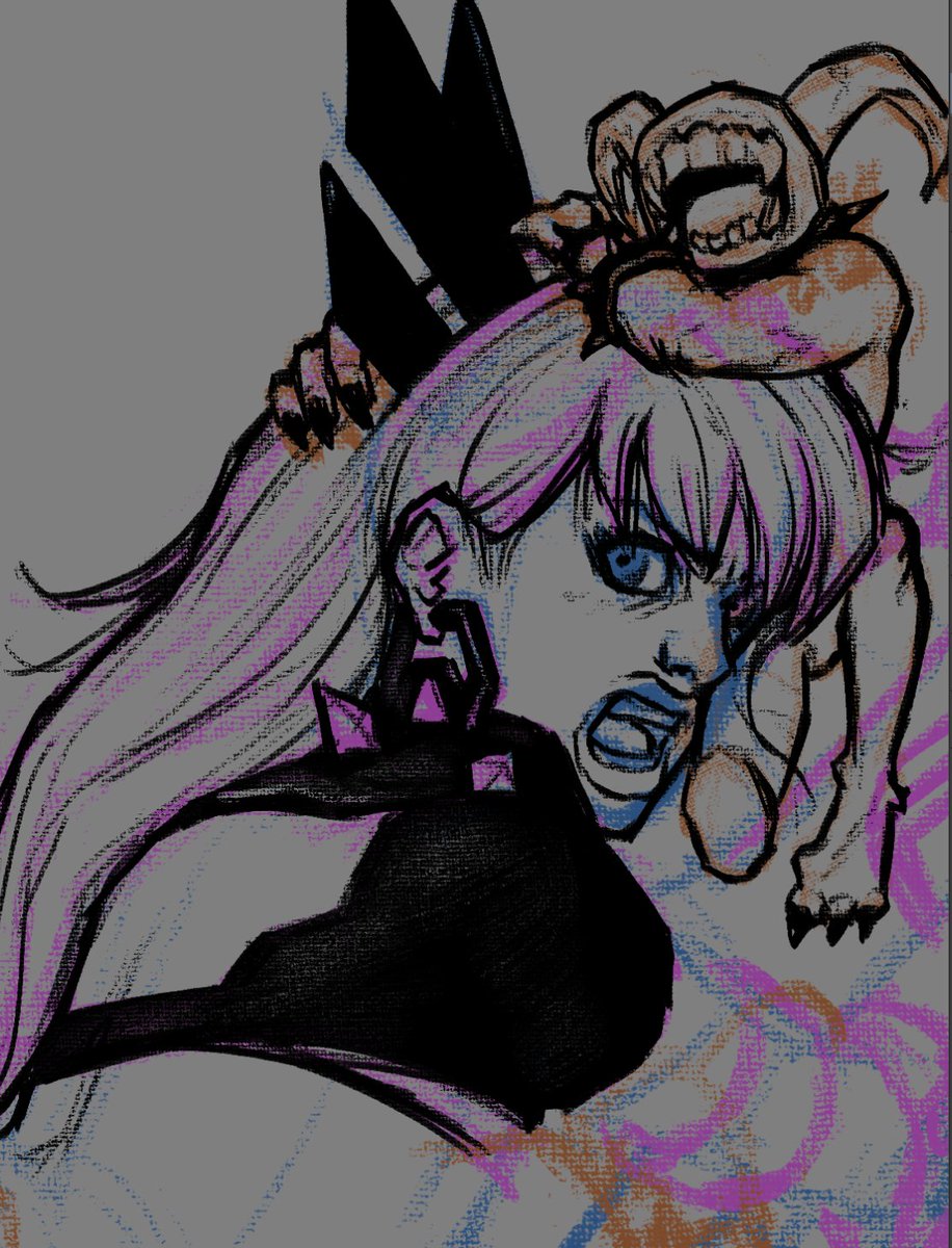 LetaDraws's tweet photo. Working 9-5, drawing, 3D animating, doing Overwatch dailies, Rivals dailies, and Monster Hunter Wilds... staying busy, staying nerdy. anyway, stuff comin'! https://t.co/8J2XaneX0f