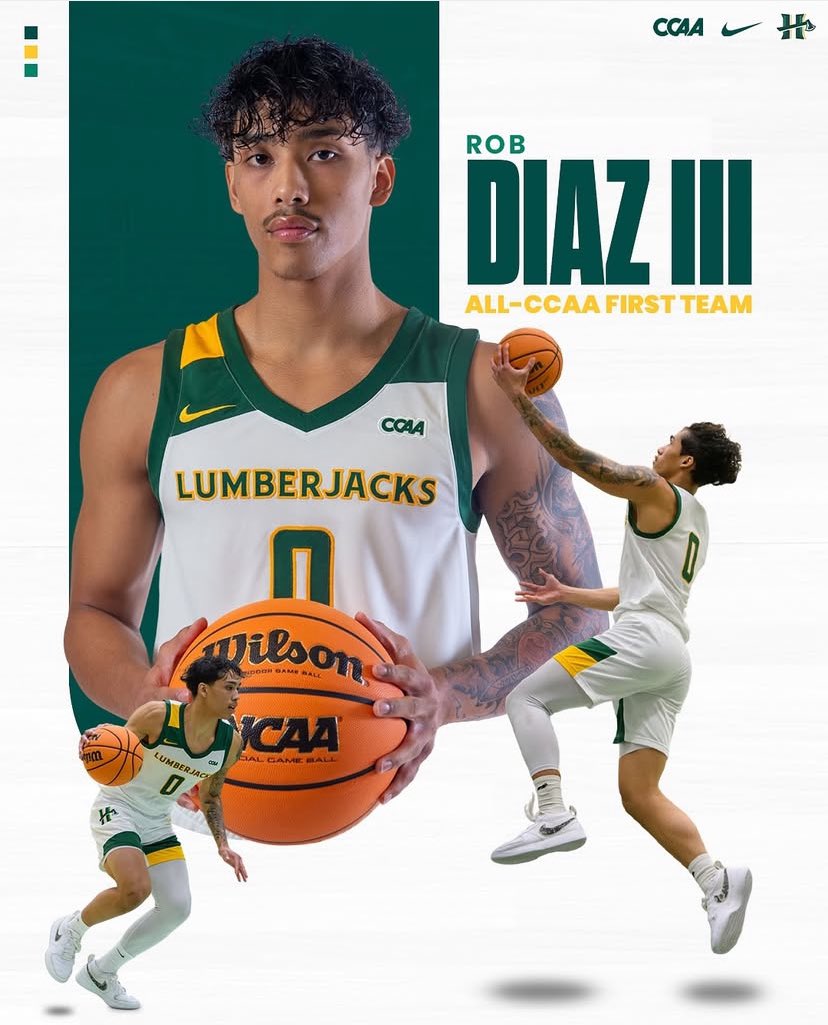 JSerra Basketball (@jserra_hoops) on Twitter photo Let’s go boys !!! <a href="/AidanFowler24/">Aidan Fowler</a> Freshman of the Year in CCAA & Rob Diaz first team after winning Freshman of the year last year in the CCAA 🦁🙌🦁. The guys are hooping up at <a href="/HumboldtMBB/">Cal Poly Humboldt Men’s Basketball</a> !! Let’s go boys !!! <a href="/AidanFowler24/">Aidan Fowler</a> Freshman of the Year in CCAA & Rob Diaz first team after winning Freshman of the year last year in the CCAA 🦁🙌🦁. The guys are hooping up at <a href="/HumboldtMBB/">Cal Poly Humboldt Men’s Basketball</a> !!