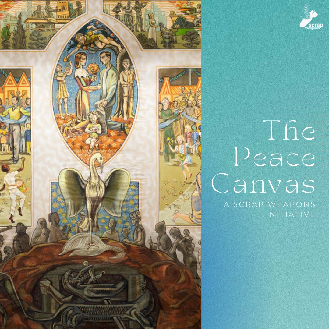 ✨🎨📢 Excited to announce the launch of our creative arts program "The Peace Canvas", encouraging artistic expression to inspire, educate, and mobilize advocacy efforts on themes related to disarmament, arms control, social justice, gender, and more.

Stay tuned!🔥⏰