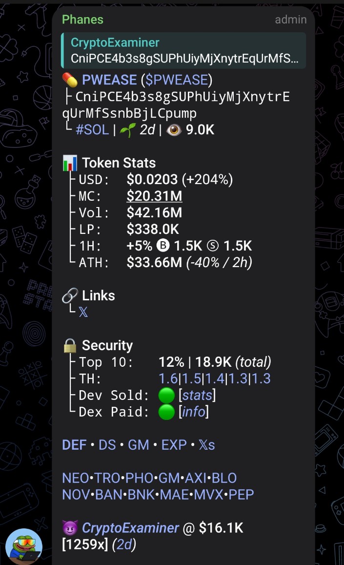 CryptoExaminer tweet media