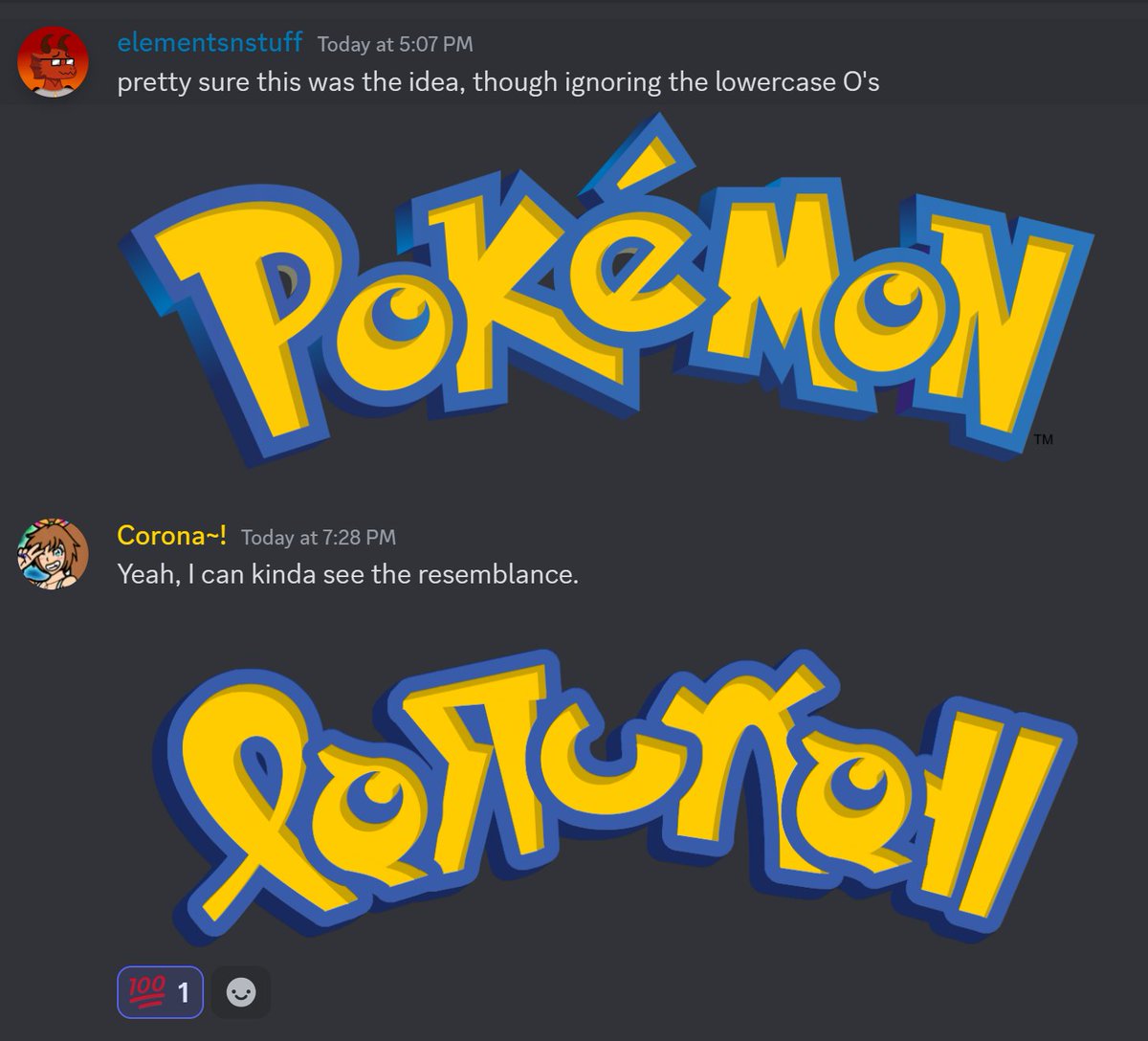 AaahPokemon's tweet photo. As I'm sure you know, but the #Galarian/#PokeLatin word for "Pokémon" exists, and so Corona~! on the PA! Discord drew her interpretation of the #Pokemon logo in that script. Pretty neat! Thanks for sharing😊 https://t.co/cQkcW2Ezvp