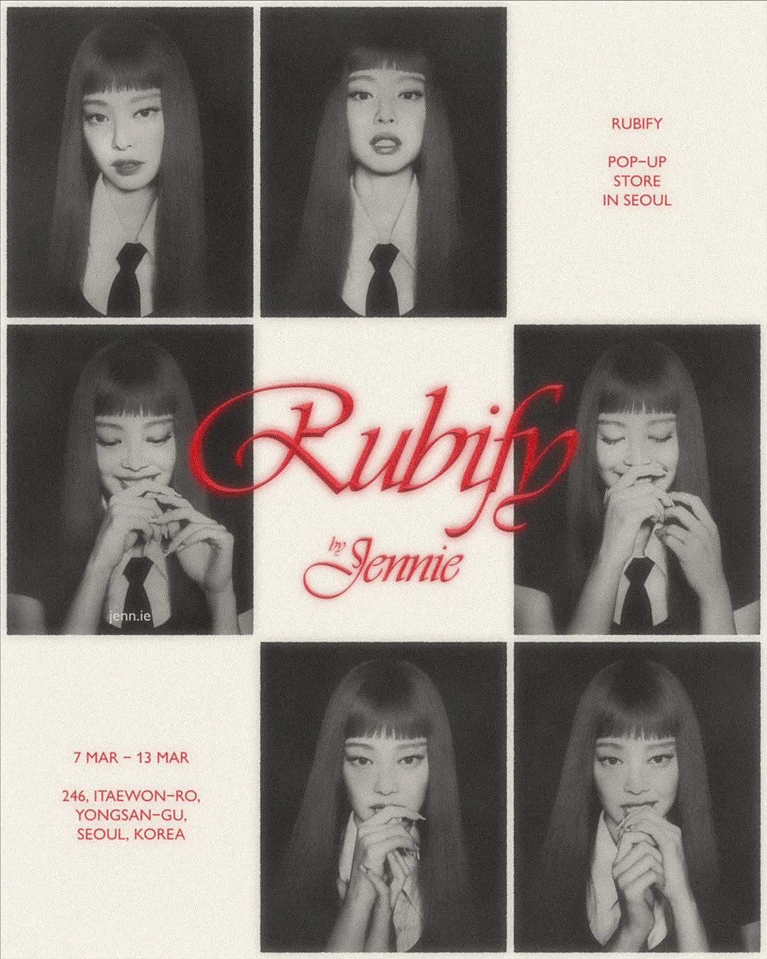 blackpink ジェニ Ruby 非売品ポスター　vip Kitto (編集局) on X: 