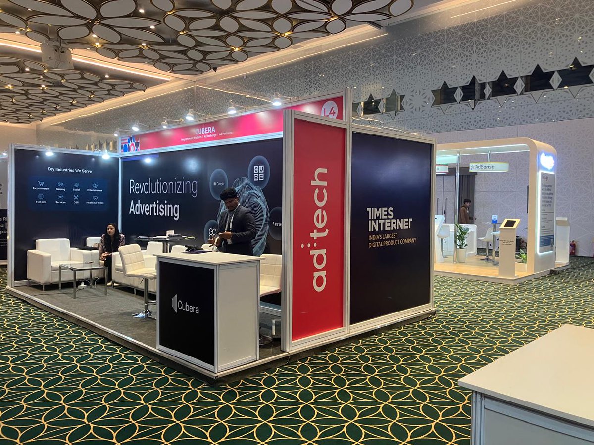 cubera_inc's tweet image. AdTech 2025, New Delhi is here, and Cubera is ready to transform programmatic advertising! Discover our advanced innovations, explore our AI-driven products, and see innovation in action. Find us at Stall L4 and let’s shape the future together!

#AdTech2025 #CuberaAtAdTech…