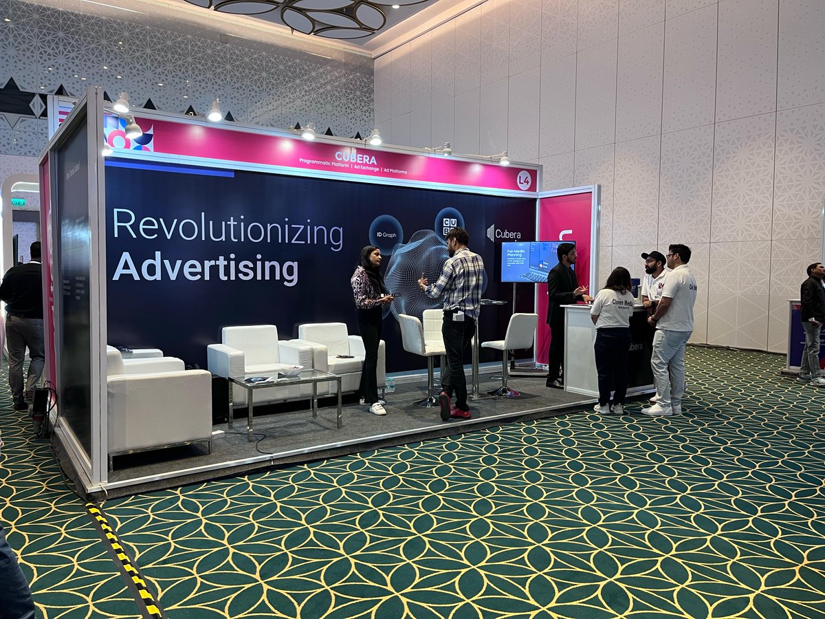 cubera_inc's tweet image. AdTech 2025, New Delhi is here, and Cubera is ready to transform programmatic advertising! Discover our advanced innovations, explore our AI-driven products, and see innovation in action. Find us at Stall L4 and let’s shape the future together!

#AdTech2025 #CuberaAtAdTech…