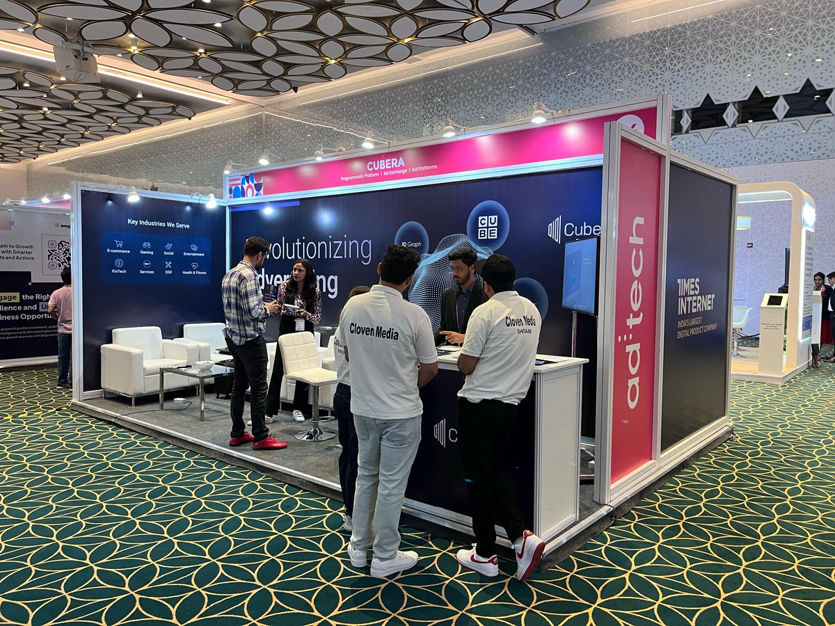 cubera_inc's tweet image. AdTech 2025, New Delhi is here, and Cubera is ready to transform programmatic advertising! Discover our advanced innovations, explore our AI-driven products, and see innovation in action. Find us at Stall L4 and let’s shape the future together!

#AdTech2025 #CuberaAtAdTech…