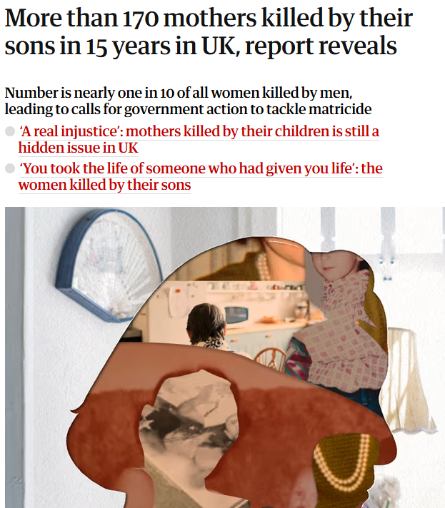 OpDeathEaters's tweet photo. One in 10 of all women killed by men are killed by their sons.“What we see in these figures is the tip of the iceberg. These are the women who have been killed, but there will be many more hidden victims out there living their lives in absolute misery.” #OpDeathEaters #EndImpunity 

https://t.co/IkRtRiqgQ9