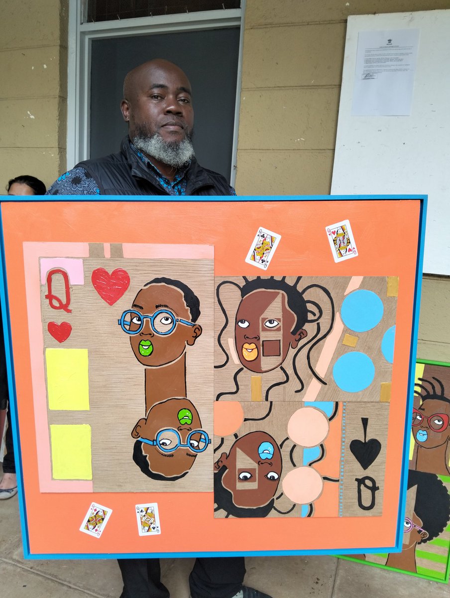 AffordableArtKe (@affordableartke) on Twitter photo The art and the artist.
<a href="/michaelsoi/">Soi Michael</a> with one of his exhibits at the last #AffordableArtShowKe. Both sold. 🔴🔴 The art and the artist.
<a href="/michaelsoi/">Soi Michael</a> with one of his exhibits at the last #AffordableArtShowKe. Both sold. 🔴🔴