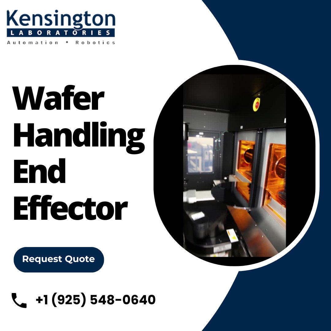 Kensington_Labs's tweet image. Our cutting-edge wafer handling end effectors are engineered to deliver unmatched accuracy and efficiency in semiconductor manufacturing.

👉 Request a Quote - bit.ly/3RJc3TO

#WaferHandling #SemiconductorManufacturing #EndEffectors #Automation #PrecisionEngineering