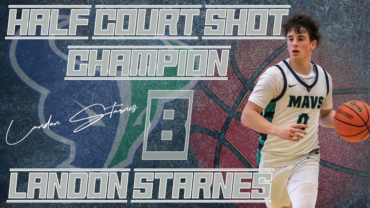Fun award - congrats to Landon for making the most half court shots in practice! Made 8