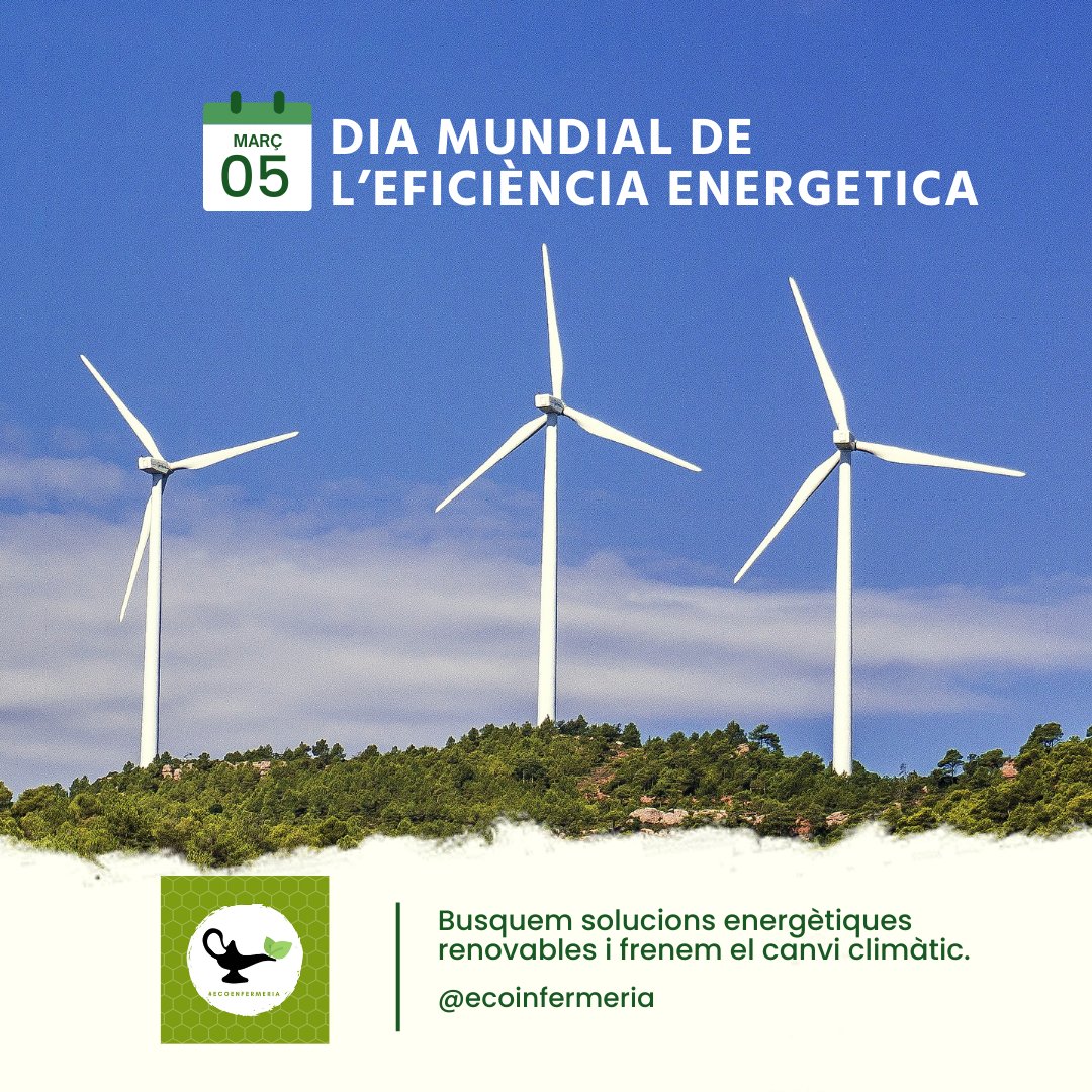 Sabies que els centres sanitaris són un dels grans consumidors d'energia, la majoria de fonts no renovables? Seria l'equivalent al 5è país més contaminant del món