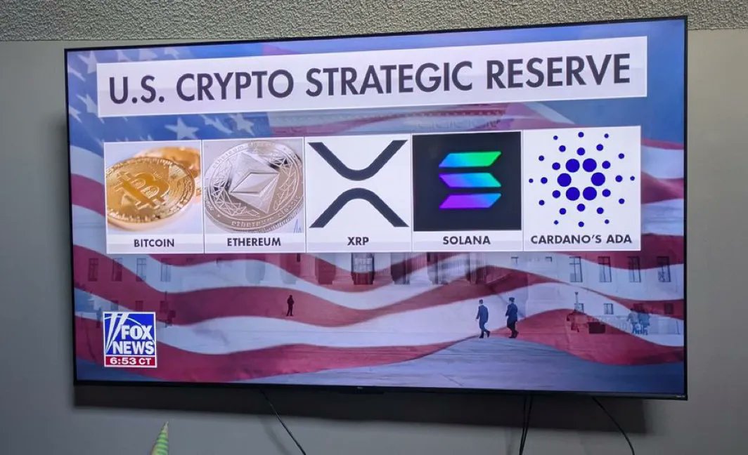 prokrypto_'s tweet photo. PRÁVĚ TEĎ: 🚨 ₿itcoin a vybrané altcoiny ze Spojených států byly oficiálně uznány hlavními médii jako strategické rezervy kryptoměn USA!

Tohle je teprve začátek! 👏 https://t.co/bCY5ykRebi
