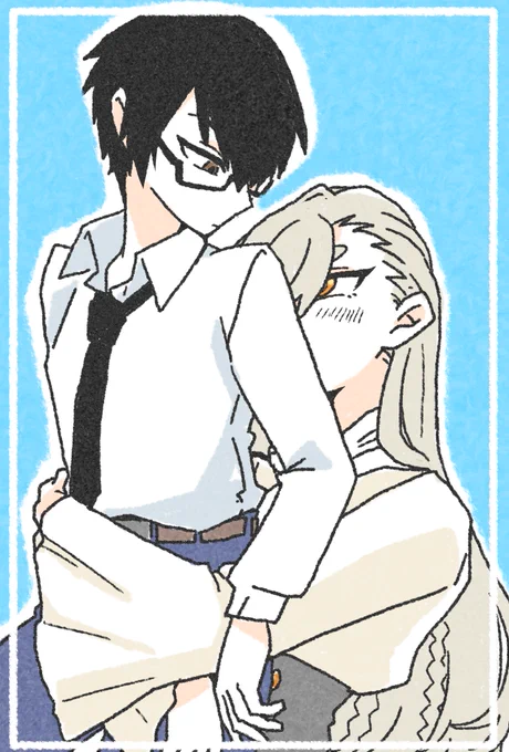 #創ブレちゃんCP企画あげてなかったトビ七描かせていただきました! 