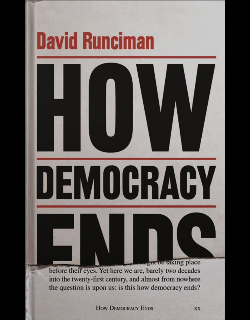 theutdcode's tweet image. This is a super mega thread of 60+ books on almost every important aspect in politics
I have begun with the concept of democracy
/1
On Democracy
