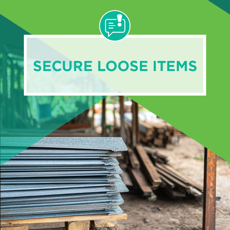 LockyerValleyRC's tweet photo. Ahead of #TCAlfred, it’s important to secure equipment around your #farm or #buildingsites to prevent them becoming dangerous projectiles.
Residents should also secure outdoor furniture, play equipment, garden tools, wheelie bins and other loose items. #disasterprep #getready https://t.co/ttyKhE6sbp