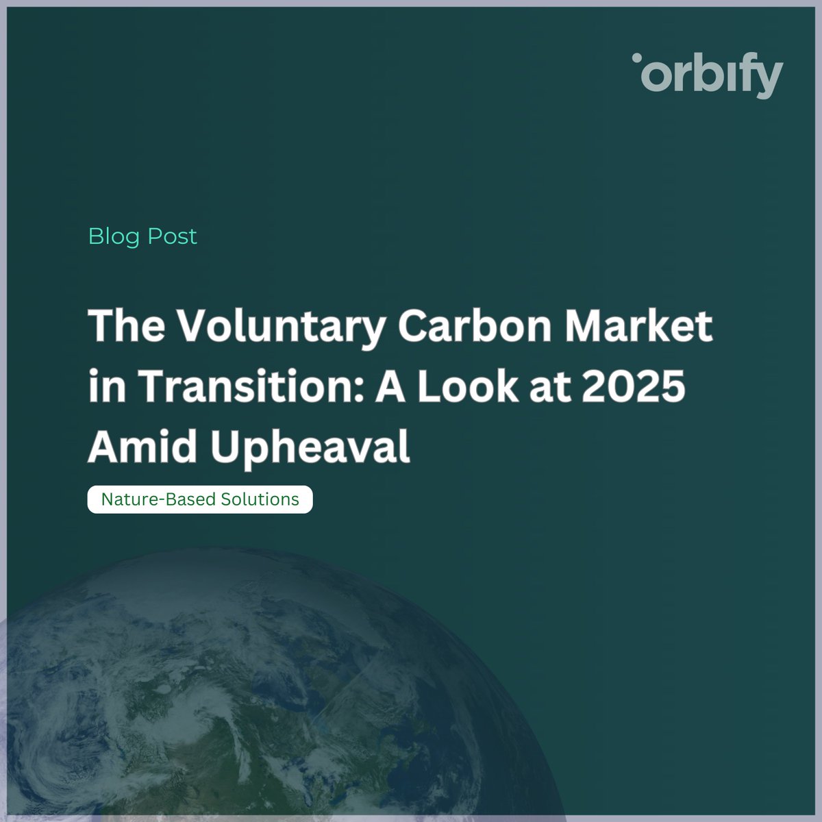 🌍 𝗧𝗵𝗲 𝗩𝗼𝗹𝘂𝗻𝘁𝗮𝗿𝘆 𝗖𝗮𝗿𝗯𝗼𝗻 𝗠𝗮𝗿𝗸𝗲𝘁 𝗶𝘀 𝗶𝗻 𝘁𝗿𝗮𝗻𝘀𝗶𝘁𝗶𝗼𝗻. 🌍

With political disruptions, evolving regulations, &amp; an increasing demand for high-quality carbon credits, the VCM is undergoing a massive transformation in 2025: orbi.fyi/cuIx