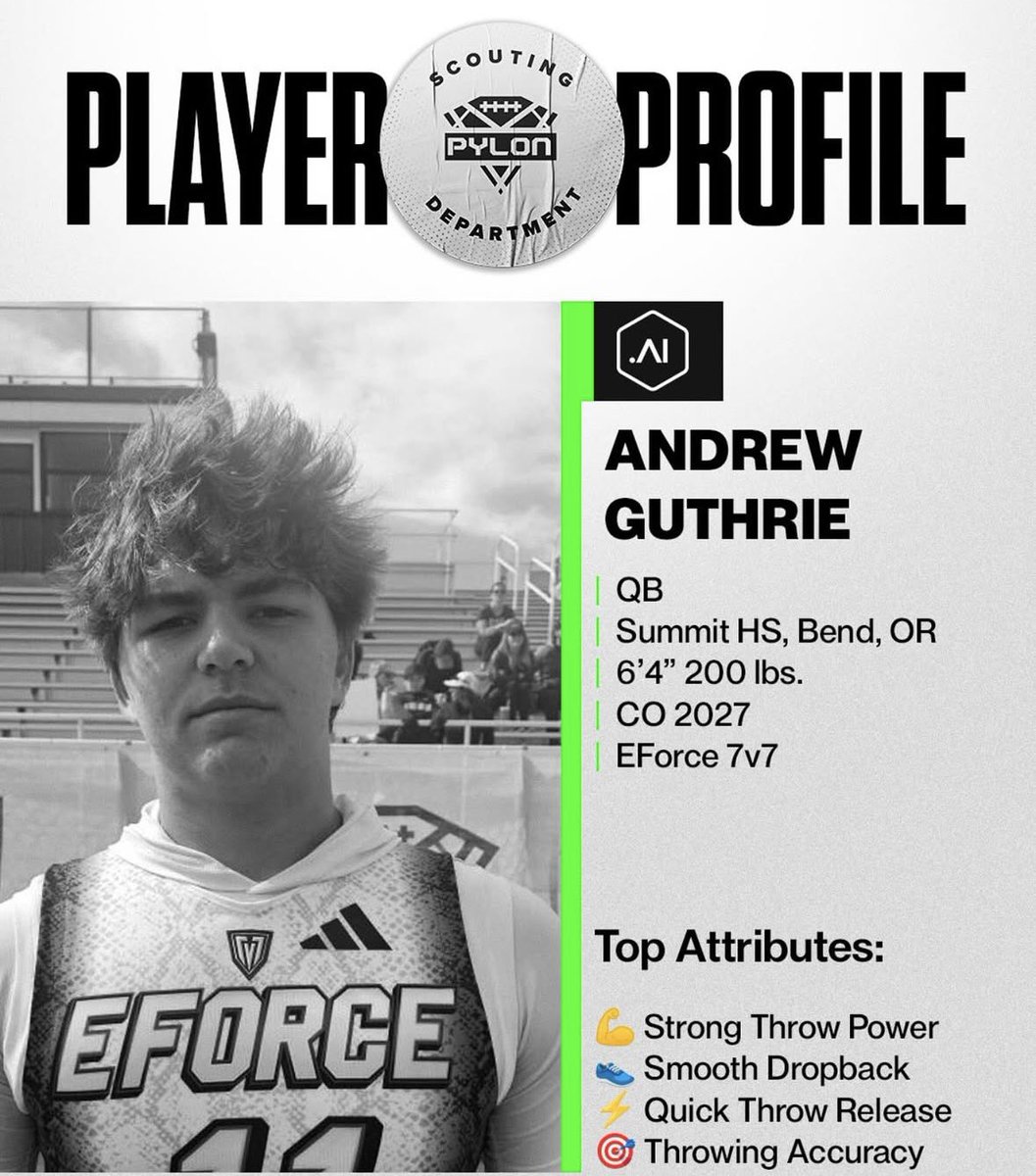 Andrew Guthrie (@andrewguthrie_7) on Twitter photo Thank you <a href="/Pylon7on7/">Pylon 7on7 Football</a> for the player profile card! <a href="/eforcefootball/">EForce Football</a> <a href="/Summitstorm_FB/">Summit Storm Football</a> <a href="/jonahkoski/">Jonah Koski</a> <a href="/AlexBrink10/">Alex Brink</a> <a href="/BrandonHuffman/">Brandon Huffman</a> <a href="/NickFarman55/">Nick Farman M.S.</a> <a href="/JordanJ_/">Jordan Johnson</a> <a href="/AndrewNemec/">Andrew Nemec</a> <a href="/ByBrianRathbone/">Brian Rathbone</a> <a href="/SportsRecruits/">The Nation.</a> <a href="/247recruiting/">247Sports Recruiting</a> <a href="/PrepRedzoneOR/">Prep Redzone Oregon</a> Thank you <a href="/Pylon7on7/">Pylon 7on7 Football</a> for the player profile card! <a href="/eforcefootball/">EForce Football</a> <a href="/Summitstorm_FB/">Summit Storm Football</a> <a href="/jonahkoski/">Jonah Koski</a> <a href="/AlexBrink10/">Alex Brink</a> <a href="/BrandonHuffman/">Brandon Huffman</a> <a href="/NickFarman55/">Nick Farman M.S.</a> <a href="/JordanJ_/">Jordan Johnson</a> <a href="/AndrewNemec/">Andrew Nemec</a> <a href="/ByBrianRathbone/">Brian Rathbone</a> <a href="/SportsRecruits/">The Nation.</a> <a href="/247recruiting/">247Sports Recruiting</a> <a href="/PrepRedzoneOR/">Prep Redzone Oregon</a>