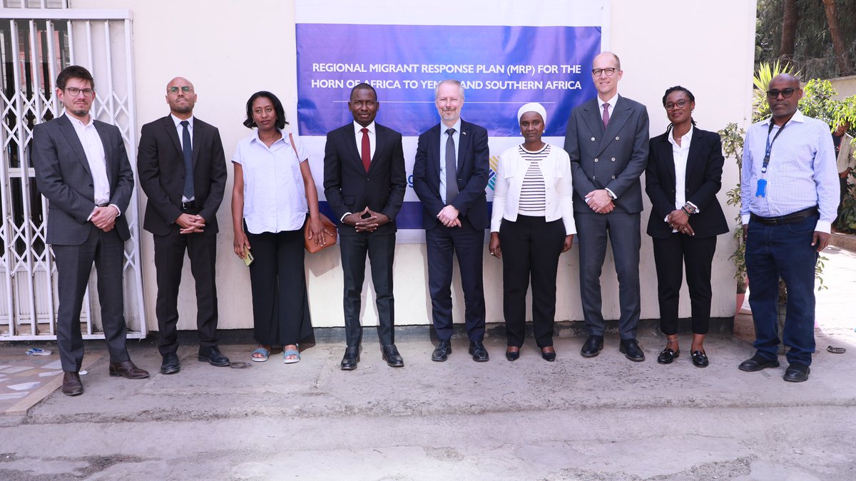 Sylvia Ekra (@lopezekra) on Twitter photo With Sweden’s State Secretary for Migration, Anders Hall, we visited <a href="/UNmigration/">IOM - UN Migration 🇺🇳</a>’s Transit Centre in Addis Ababa. Migrants’ stories remind us of the need for continued support, protection & opportunities.
Grateful to 🇸🇪 for its unwavering commitment to migration governance. With Sweden’s State Secretary for Migration, Anders Hall, we visited <a href="/UNmigration/">IOM - UN Migration 🇺🇳</a>’s Transit Centre in Addis Ababa. Migrants’ stories remind us of the need for continued support, protection & opportunities.
Grateful to 🇸🇪 for its unwavering commitment to migration governance.