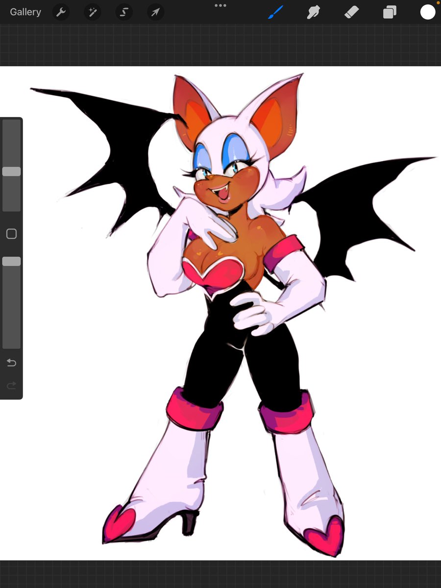 nightwingsvibe's tweet image. Rogue the Bat drawing
Uh….HIIIII been a while
#roguethebat #sonic #art