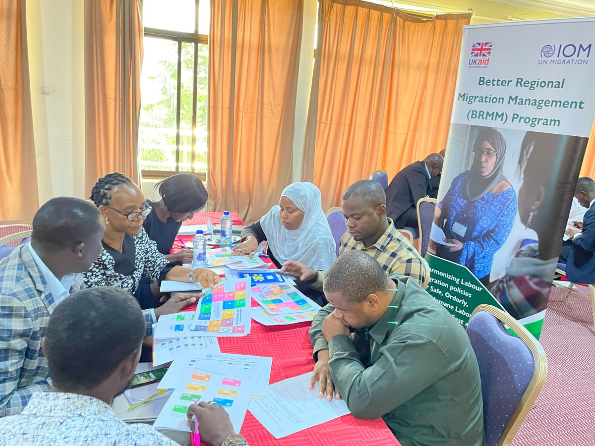 IOMTanzania's tweet photo. Stakeholders from government, UN agencies, Civil Society Organizations, Worker Organizations in the United Republic of Tanzania engaged in discussions on the objectives and principles of the Global Compact for Migration, in a stakeholder workshop held from 4-5/03/25 in #Dodoma. https://t.co/74Jlw4t97Q