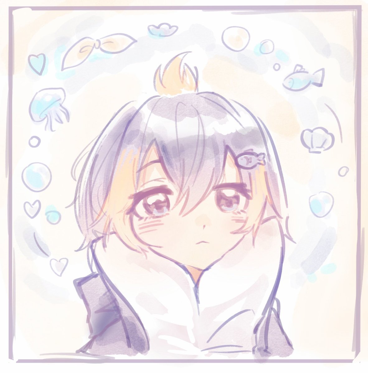 Creamushroompot's tweet image. 🐧🫧 #PetraArt