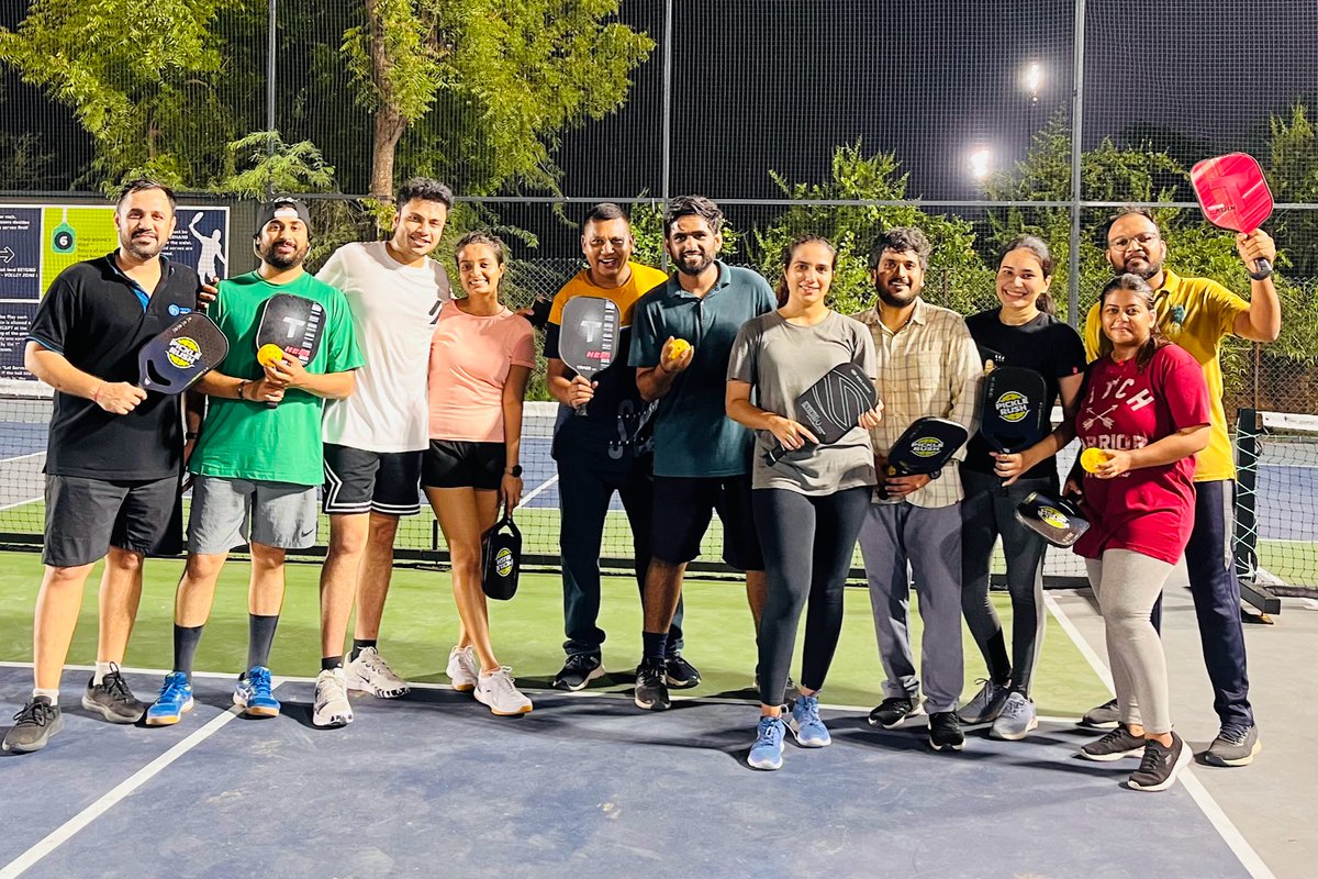 jatin10's tweet image. The momentum is building.

eChai Startup Sports Week is now a weekly thing in Ahmedabad.

Founders, operators, and startup folks are coming together to play, compete, and connect.

Wednesday – Men&apos;s Box Cricket (10 pm - 12 midnight)
Thursday – Men&apos;s Ground Cricket (10 pm - 1 am)…