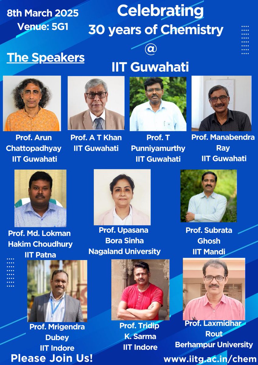 Department of Chemistry IITG tweet media