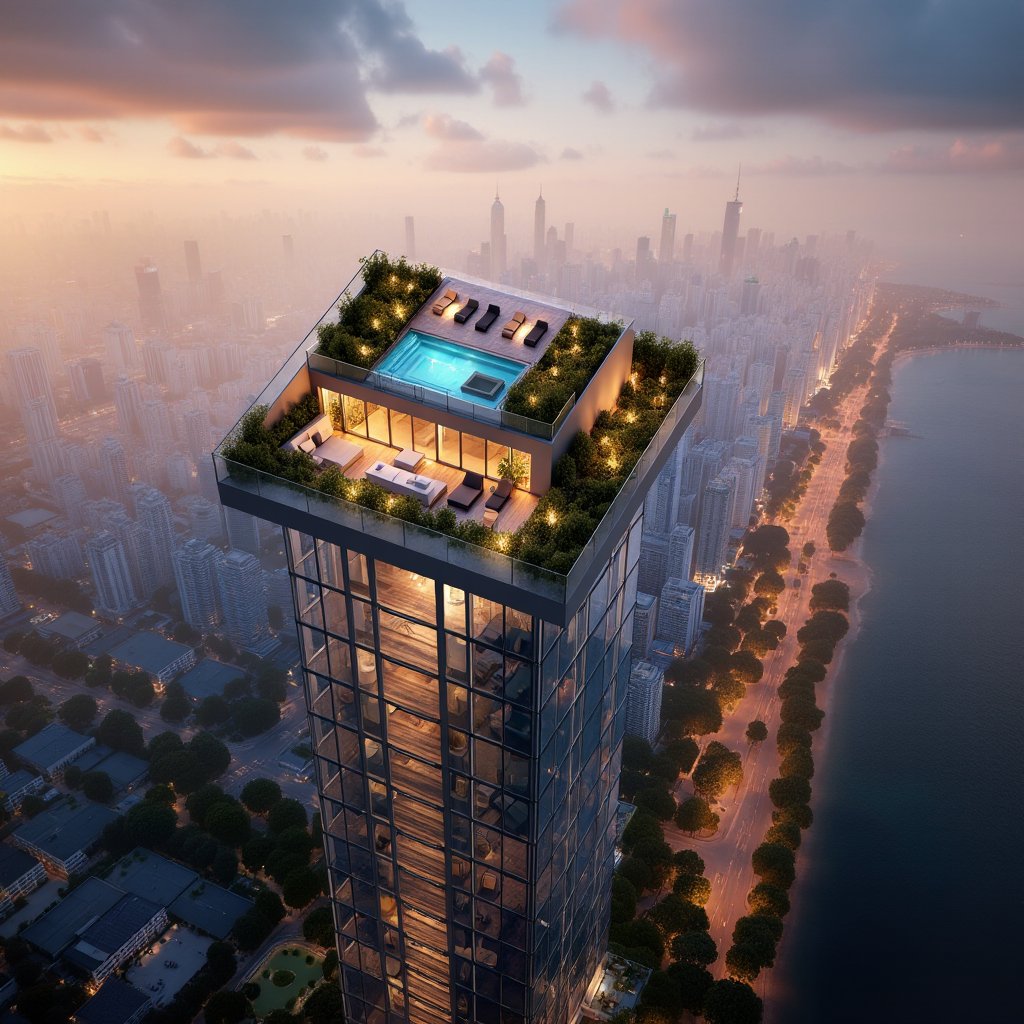 Created this residential building with a penthouse render after putting a couple of blocks together.

What do you think?

#architecture #archviz #design #ai #aiart