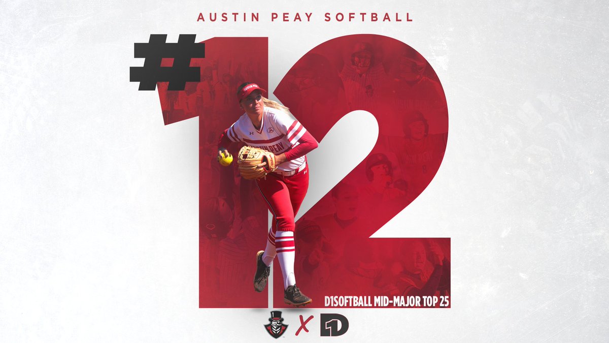 𝗖𝗟𝗜𝗠𝗕𝗜𝗡𝗚 𝗨𝗣 𝗧𝗛𝗘 𝗥𝗔𝗡𝗞𝗜𝗡𝗚𝗦!🎩🥎

<a href="/D1Softball/">D1Softball</a> | #LetsGoPeay