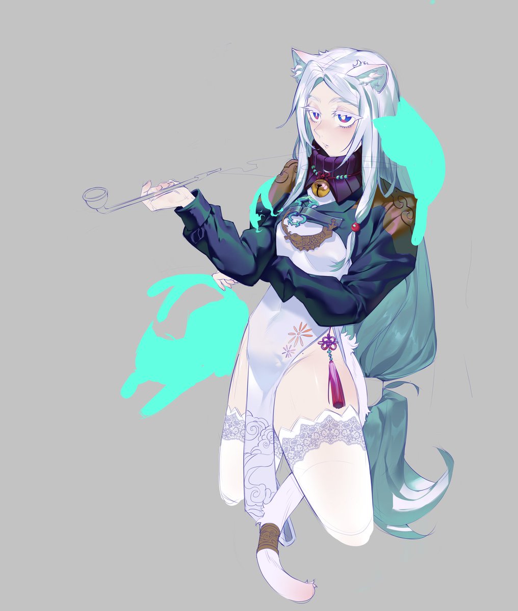 채색 연구 겸 낙서....