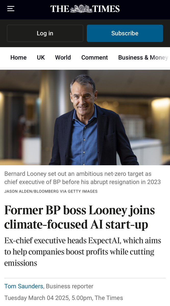 Excited to welcome Bernard as our Chairman at ExpectAI <a href="/expectai/">Expect AI</a>