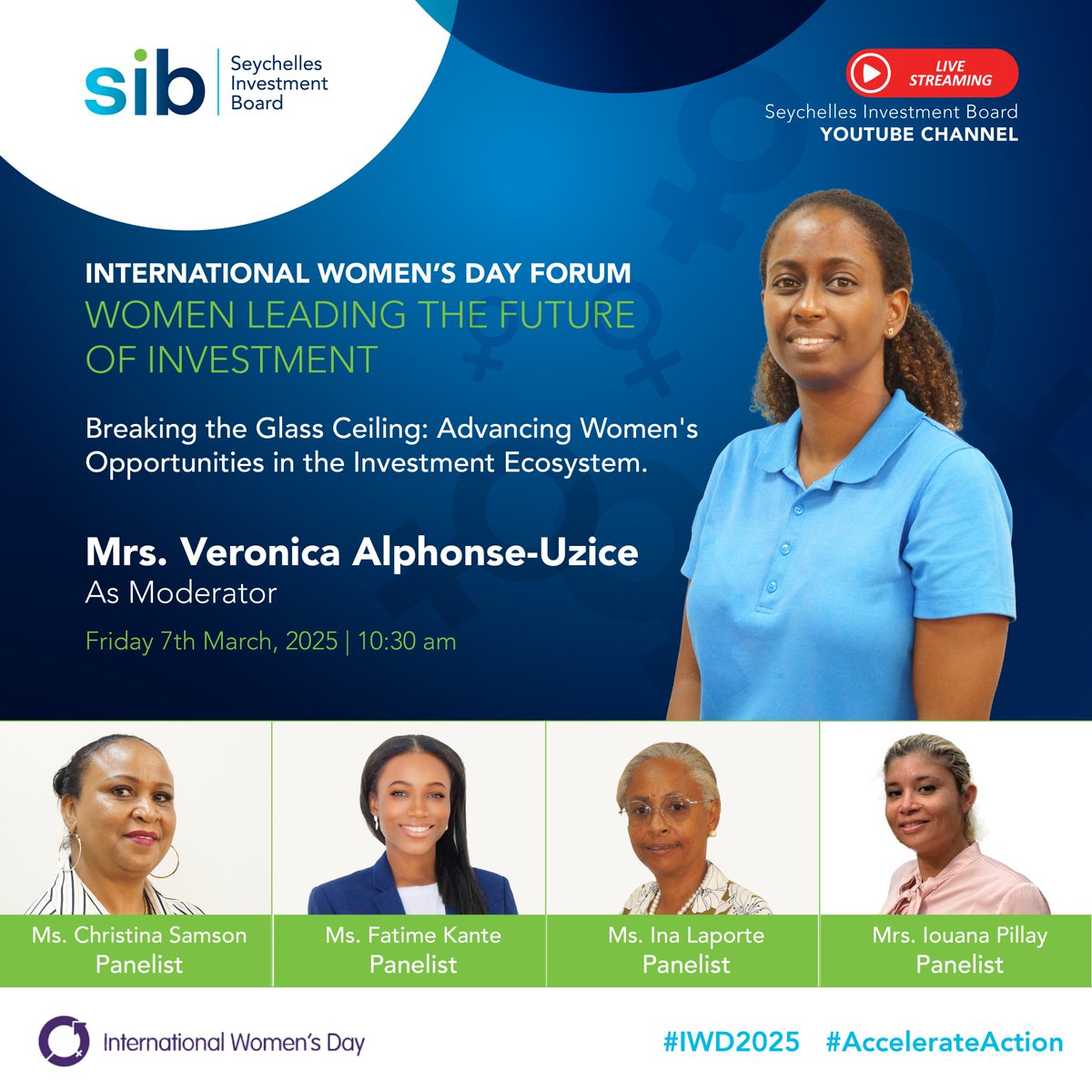 Join us this International Women’s Day for an inspiring discussion on women leading the future of investment. 💼💡 Our expert panel will dive into advancing women's opportunities in the investment ecosystem.
Don’t miss out on this empowering session! 💜 #IWD2025 #AccelerateAction