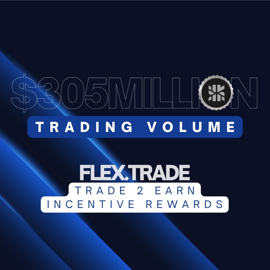 🔥 ROAR! Legends, We’ve Stomped Past $300M Trading Volume! 🦖💥

Flex Fam, you’ve done it – we’ve crushed  $300M in trading volume on <a href="/Flexperpetuals/">Flex Perpetuals</a>  🚀

Why Flex Rules:
🦖 Trade2Earn Points – Stack up legendary rewards while you trade!
💰 Super Low Fees – 0.02% – Keep it cheap