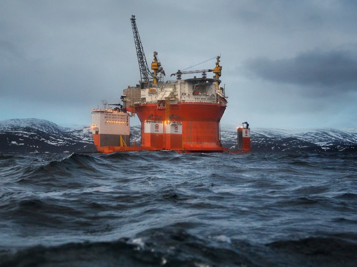 3. The Goliat field, one of the biggest offshore oil fields in the world, located in the Norwegian sector of the Barents Sea. Photographs by Evgenia Arbugaeva.