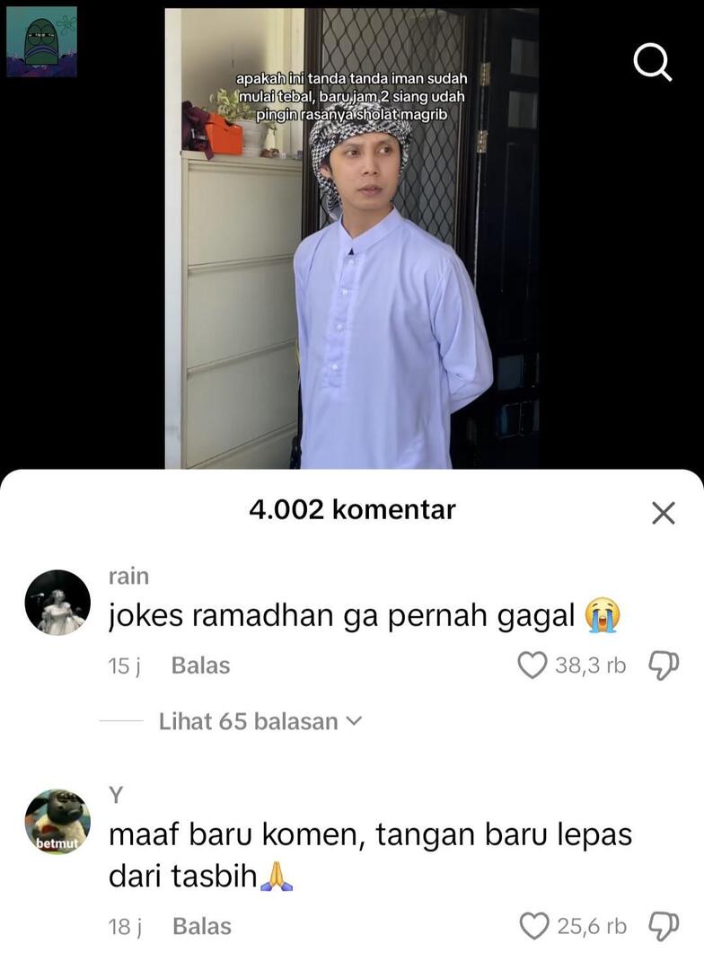 tanyakanrl's tweet image. 💚 pliss kasih gua jokes ramadhan yg lucu-lucu kaya gini jg dong wkwkwk lucu bgtt daah asbunan org