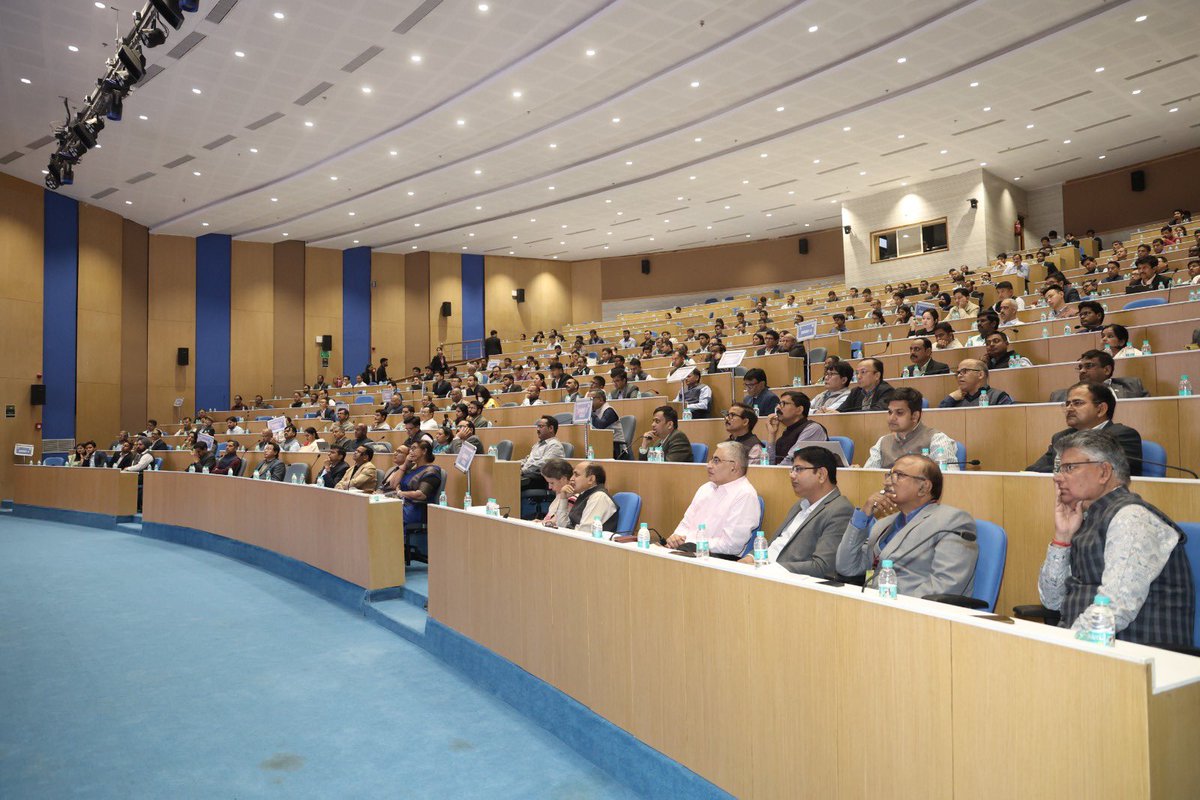 In pics: Day 2 of all State/ UT CEOs conference organised by #ECI at IIIDEM, New Delhi.
