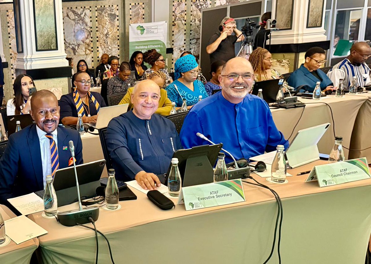 sarstax's tweet photo. ATAF Chairman &amp; SARS Commissioner Edward Kieswetter to deliver opening remarks at the ATWIN Leadership and the 15th Country Correspondence Conference. 

Theme: Harnessing Collaboration for a Stronger, More Influential ATAF.

#ATAF #AWITN2025 #TaxLeadership https://t.co/1xcXONGQoc