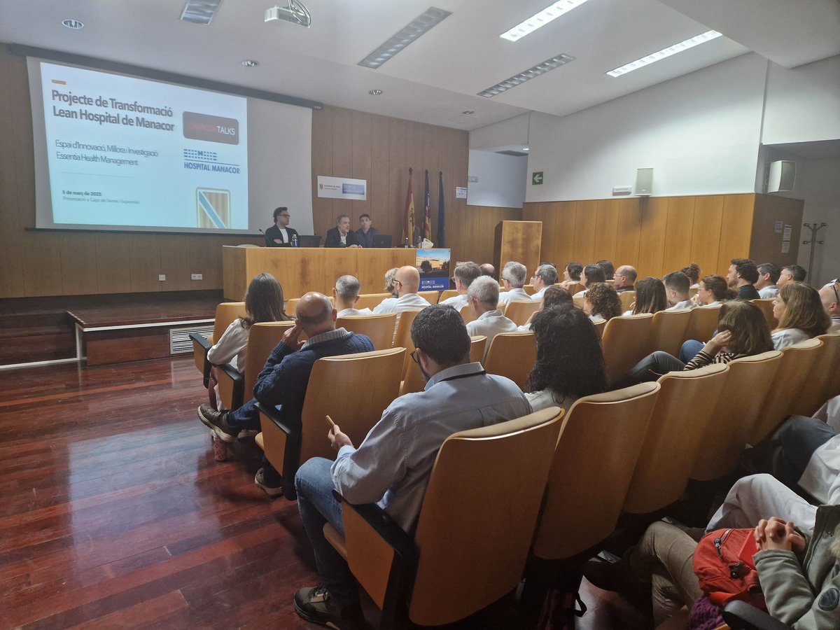 Hospital de Manacor (@hmanacor) on Twitter photo Presentació del projecte de transformació Lean de <a href="/HManacor/">Hospital de Manacor</a> a caps de servei i supervisors. <a href="/igcasaso/">Ignasi Casas</a> i <a href="/slazaars/">Sulayman Lazaar Soler</a> presenten la sessió.#innovacio #millora #investigació. Presentació del projecte de transformació Lean de <a href="/HManacor/">Hospital de Manacor</a> a caps de servei i supervisors. <a href="/igcasaso/">Ignasi Casas</a> i <a href="/slazaars/">Sulayman Lazaar Soler</a> presenten la sessió.#innovacio #millora #investigació.