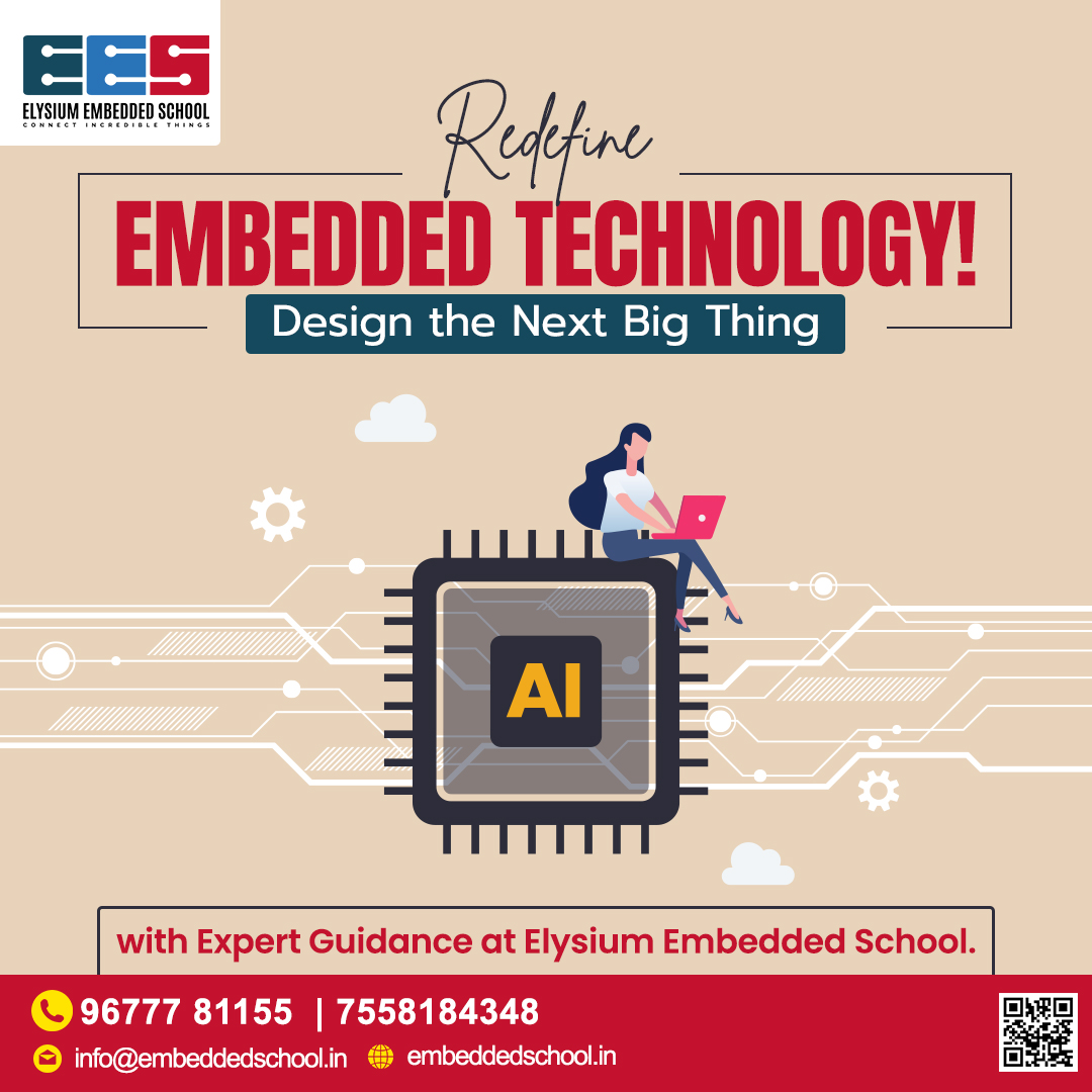 EmbeddedSchool's tweet image. 🚀 Redefine Embedded Technology – Build the Future with Elysium Embedded School! 🚀 
📲 Chat with us: rfr.bz/f8eb843
#ElysiumEmbeddedSchool #ArduinoLearning #EmbeddedSystems #TechInnovation #TechTraining #HardwareProgramming #DIYProjects