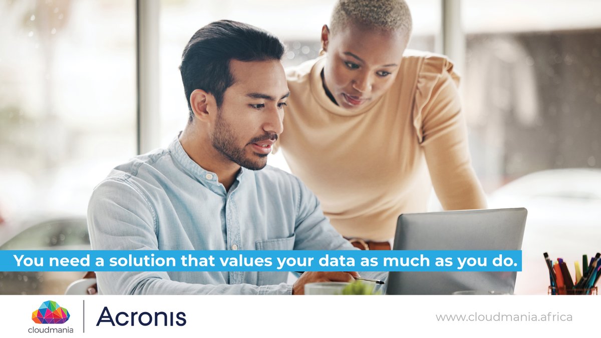 Your data is more than numbers. It’s your business.
It holds your customer relationships, competitive edge, and the insights that drive decisions. 
Acronis #CyberProtect keeps your data safe and secure.

Learn more: cloudmania.africa/contact/

#Cloudmania #EnhancedSecurity #Acronis