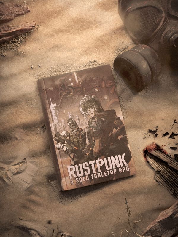 Navezof's tweet photo. Created by @MythsManuscript Rustpunk is a #solotrpg set in a post apocalyptic future with manga-like illustration. A pretty nice proposition! #ttrpg #crowdfunding
https://t.co/mhjjkEndnh https://t.co/J4gPPLTVJe