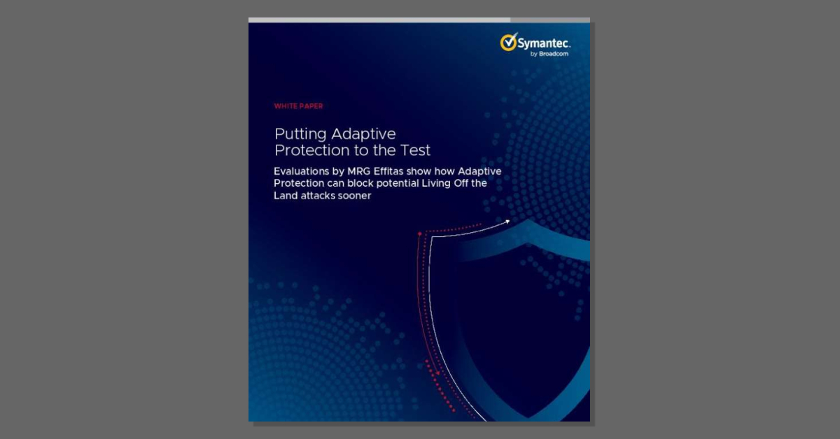 CcjmSolutions's tweet image. How effective is your endpoint security? See how @Symantec Adaptive Protection blocks advanced attacks in this whitepaper. Download for more insights. 🔎 stuf.in/bfxwk2