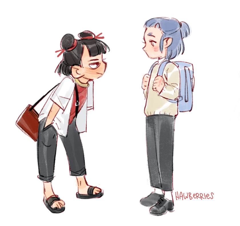 「[nezha] just a small oubing today as i'm」|phee ☀️のイラスト