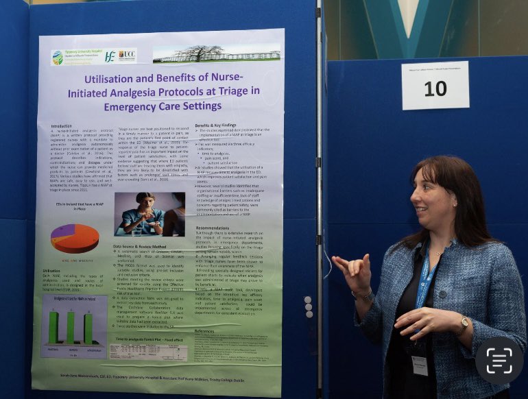 TipperaryUH's tweet image. Congratulations to Sarah Jane Weissenberg Clinical Skills Facilitator ED
International Research Award winner
at Trinity Health and Education International research conference.Well done Sarah @HSEDubSouthEast