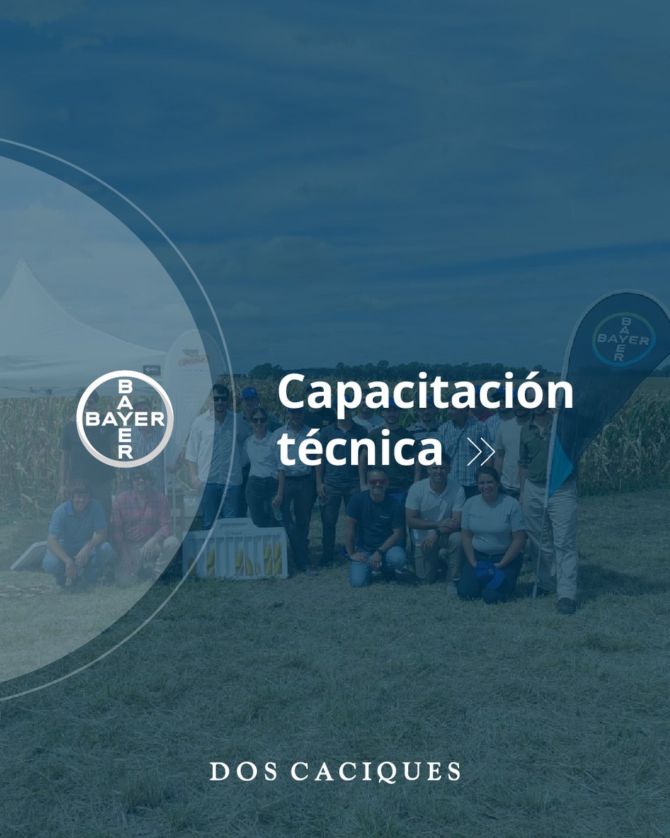 La semana pasada tuvimos capacitación técnica de <a href="/BayerAgro/">Bayer CropScience</a> 

🗓️ Lanzamientos de nuevos productos para fina 2025-2026.

🌽 Híbridos de maíz <a href="/DekalbArgentina/">DEKALB Argentina</a>  , posicionamiento, densidades, ambientes y nitrógeno.

#capacitacióntécnica #bayer #bayeragro #maíz #campo #doscaciques