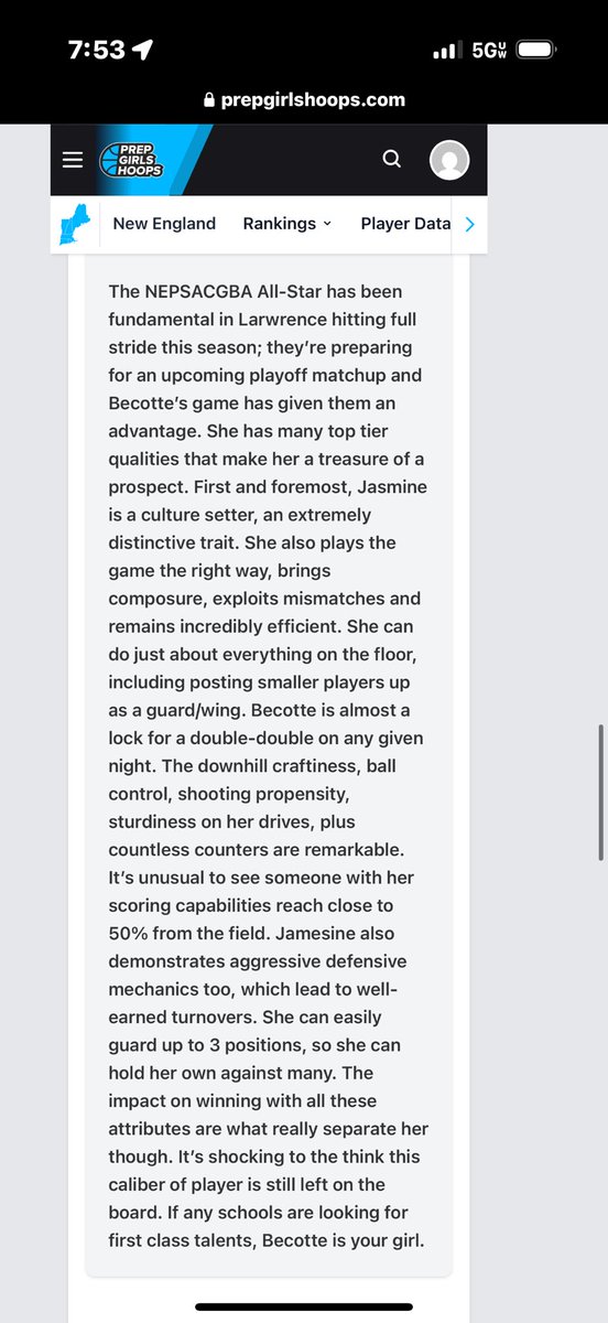 Thank you <a href="/PrepGirlsHoops/">Prep Girls Hoops 🏀</a> for the write up! <a href="/MCWSTARZ/">MCW STARZ</a> <a href="/Coach_Pratt_LA/">Emily Pratt</a>