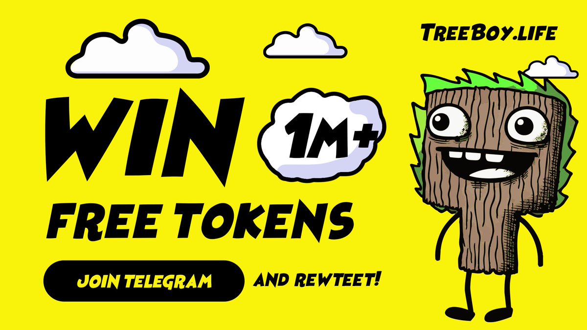 treeboycoin's tweet photo. 🚨 $TBOY GIVEAWAY – WIN 1M+ FREE TOKENS! 🚨

How to enter:
1️⃣ Follow @treeboycoin
2️⃣ Retweet this post
3️⃣ Join https://t.co/Ws90zokHWN
4️⃣ Tag 2 friends

🎯 Winners in 48 hours! More engagement = higher chance to win!
🌍 More info: https://t.co/AfxgItcyw7

#TBOY #memecoins #crypto https://t.co/LlT2HQnAia