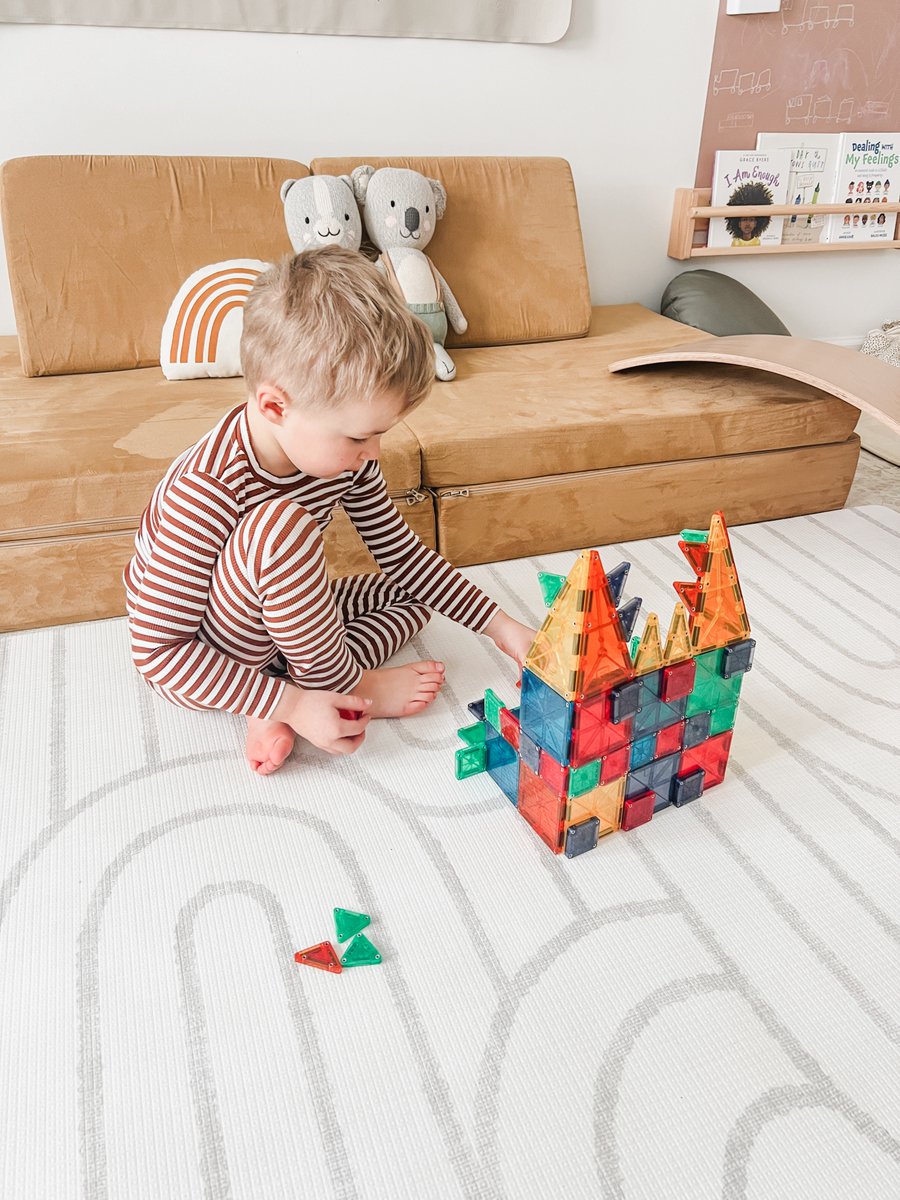Open-ended play with MAGNA-TILES sparks creativity, problem-solving, and a love of learning! ✨

#MAGNATILES #magnetictiles #learnthroughplay #openendedtoy #educational